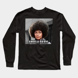 Angela Davis Long Sleeve T-Shirt